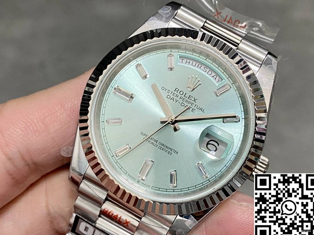 Dial Factory Date M228236-0006 v5 Rolex Day Steel QF Tungsten Blue 0101